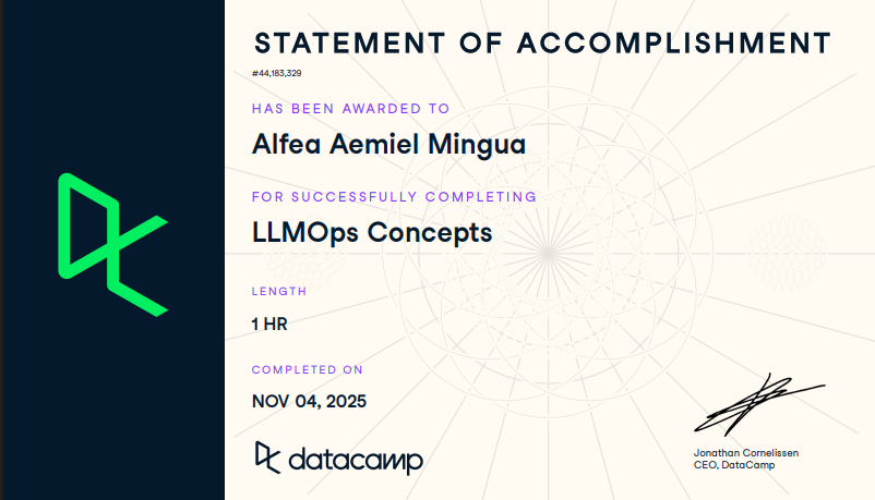 DataCamp Certificate 15