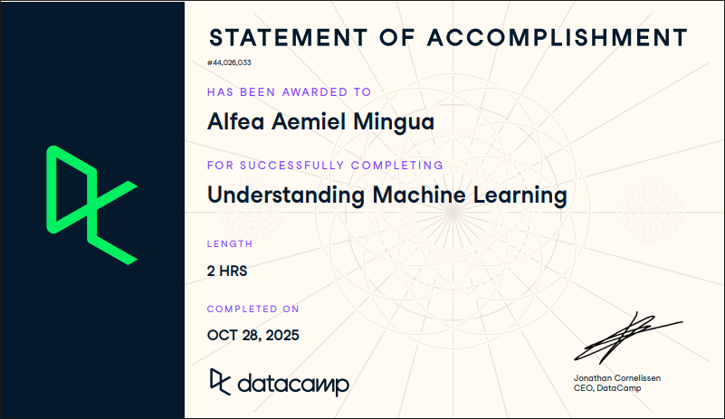 DataCamp Certificate 2